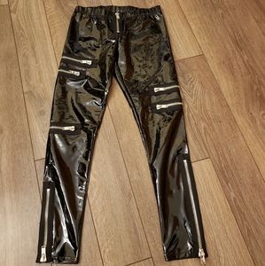 Current Mood Vinyl Pants Petite